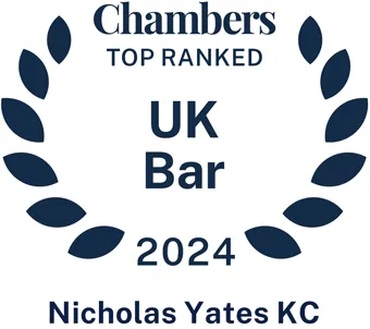 Chambers Ranked in UK Bar 2024